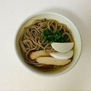 乾麺できつねそば